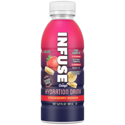 Infuse by Casey's Strawberry Banana Hydration Drink 16.9oz