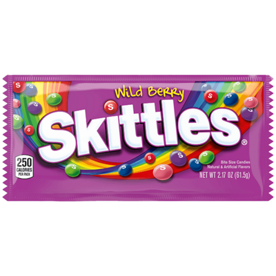 Skittles Wild Berry Chewy Candy 2.17oz
