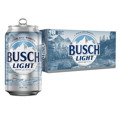 Busch Light 12oz Can 18-Pack 