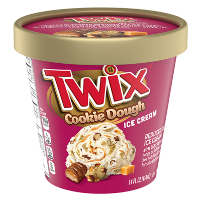 Twix Cookie Dough and Caramel Ice Cream 14oz