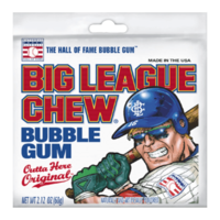 Big League Chew Bubble Gum Pouch 2.12oz