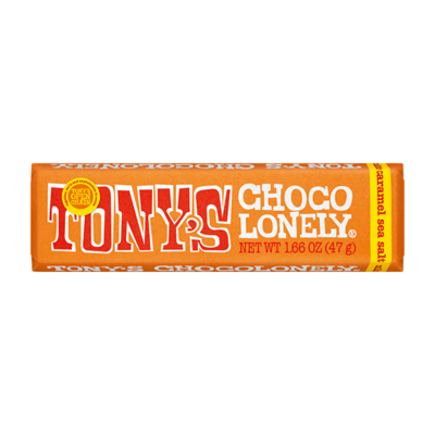 Tony's Chocolonely Milk Chocolate Caramel Sea Salt Bar 1.66oz  