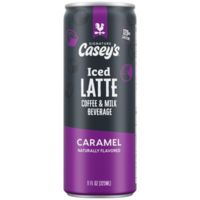 Casey's Iced Caramel Latte 11oz