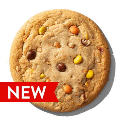 PB&J Stuffed Cookie made with Mini REESE’S PIECES® Candies