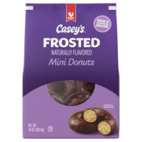 Casey’s Frosted Chocolate Mini Donuts Bag 10oz