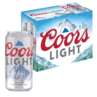 Coors Light 12oz Can 12-Pack