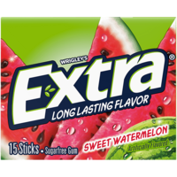 Wrigley's Extra Sweet Watermelon Sugar Free Gum 15stk