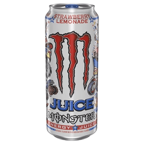 Juice Monster Strawberry Lemonade 16oz - Order Online for De