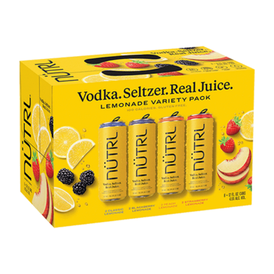 Nütrl Lemonade Hard Seltzer Variety 12oz 8-Pack