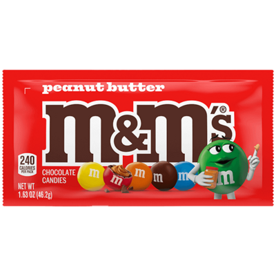 M&M'S Peanut Butter Milk Chocolate 1.63oz 