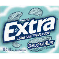 Wrigley's Extra Smooth Mint Sugar Free Gum 15stk