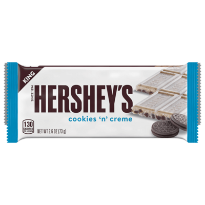 Hershey's Cookies & Cream King Size 2.6oz - Order Online for