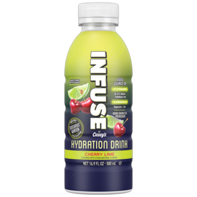 Infuse by Casey's Cherry Lime Hydration Drink 16.9oz