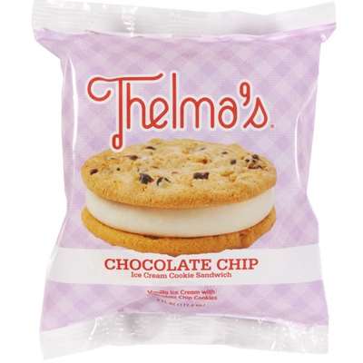 Thelma's Chocolate Chip Ice Cream Sandwich 6oz