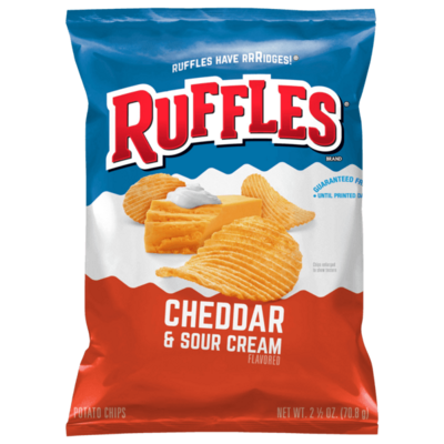 Ruffles Cheddar & Sour Cream 2.50oz