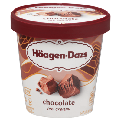 Haagen-Dazs Chocolate Ice Cream 14oz