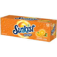 Sunkist Orange 12oz Can 12-Pack