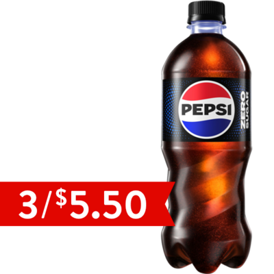 Pepsi Zero Sugar 20oz