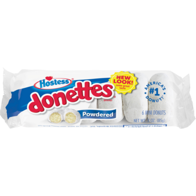 Hostess Powdered Sugar Mini Donuts 3oz