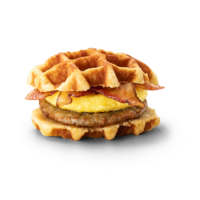 Ultimate Waffle Breakfast Sandwich
