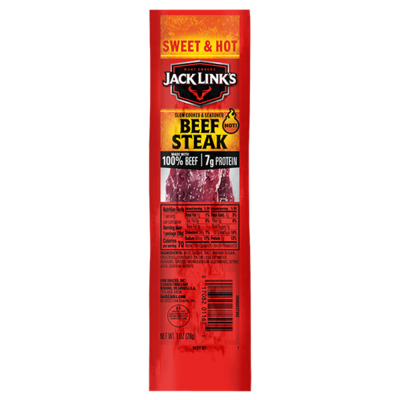 Jack Link's Sweet & Hot Beef Steak 2oz
