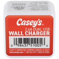 Casey's Dual Port Wall Charger