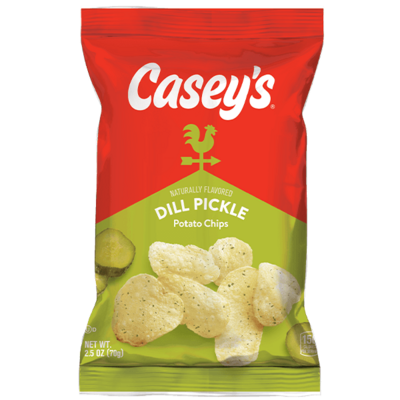 Casey's Dill Pickle Chips 2.5oz