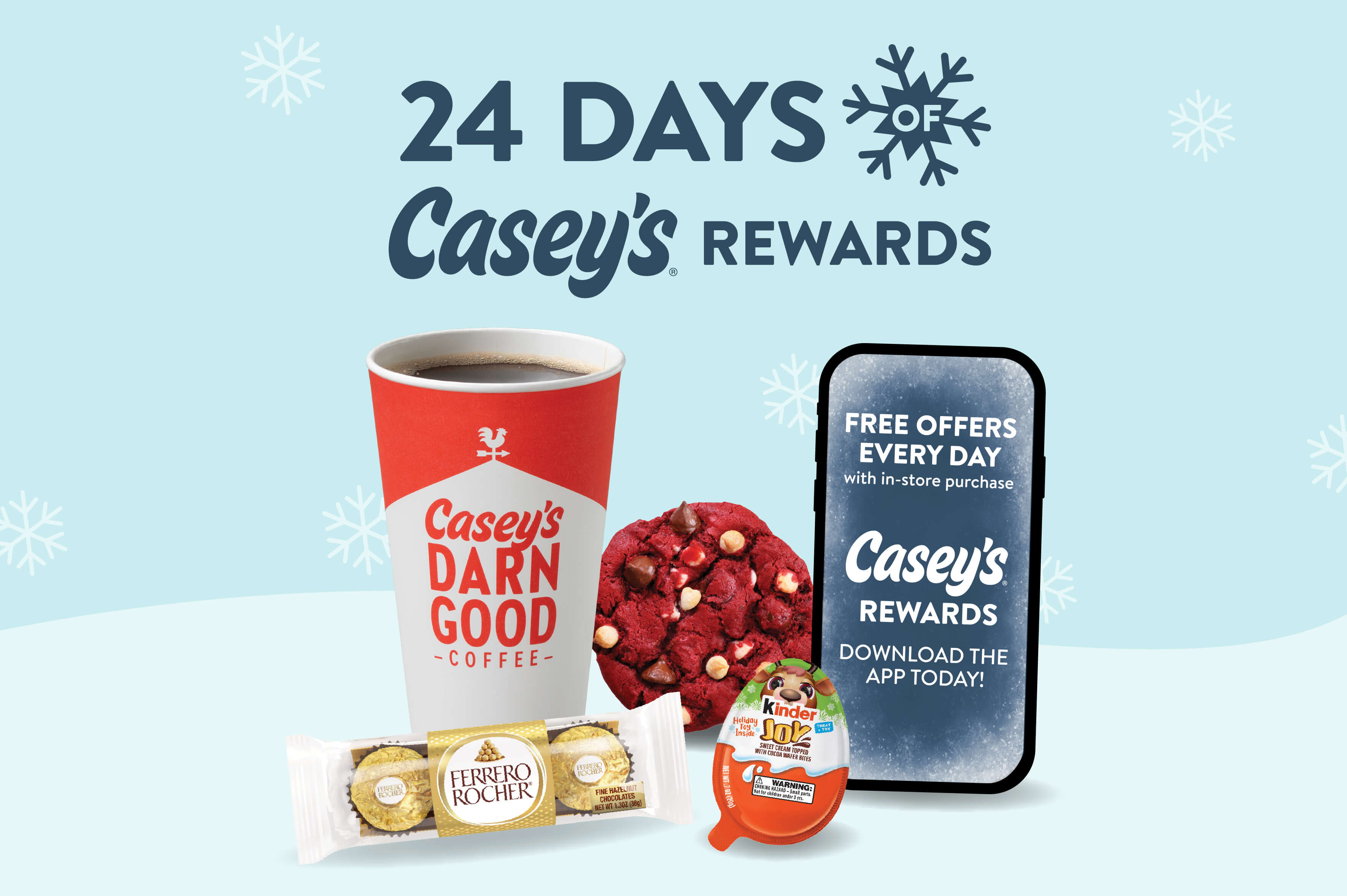 can casey's cash be used for tobacco 24 Days of Casey's Rewards