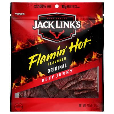 Jack Link's Flamin' Hot Jerky 2.65oz