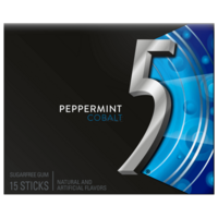 5 Cobalt Peppermint Gum 15stk