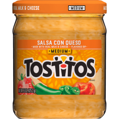 Tostitos Salsa Con Queso Dip 15oz - Order Online For Delivery Or Pickup ...