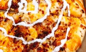 Casey's create your own pizza: Loaded Tater Tot Pizza