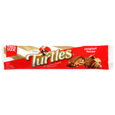 Turtles Pecan Caramel Nut Cluster King Size 2.3oz