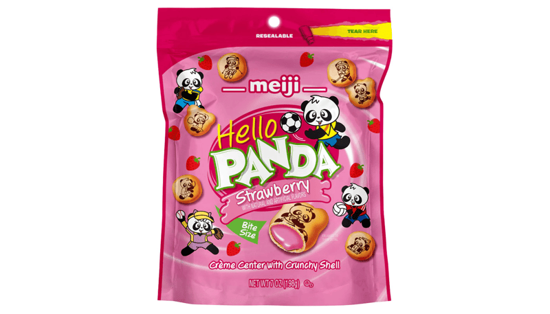 Meiji Hello Panda Strawberry 7oz - Order Online for Deliver