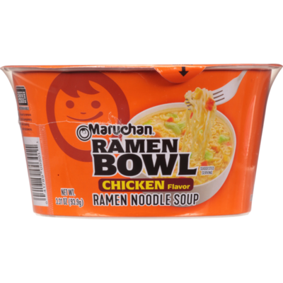 Maruchan Chicken Ramen Noodle Soup Bowl 3.31oz