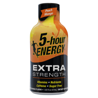 5 Hour Energy Extra Strength Peach Mango 1.93oz - Order Online for ...