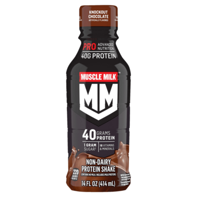 Muscle Milk Pro 40 Knockout Chocolate 14oz