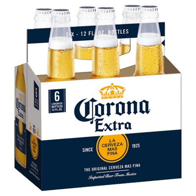 Corona Extra 12oz bottles 6-pack