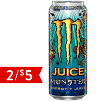 Monster Aussie Lemonade Juice 16oz