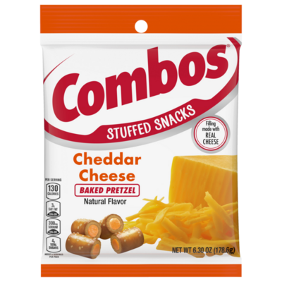 Combos Cheddar Cheese Pretzel 6.3oz