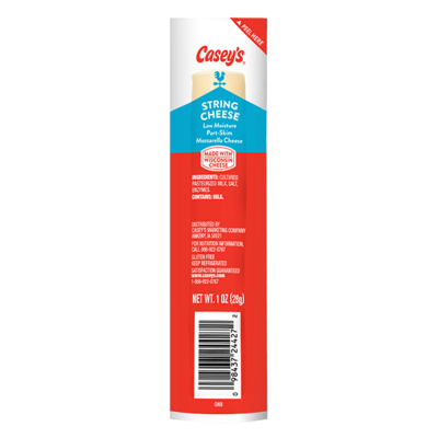 Casey's String Cheese Stick 1oz