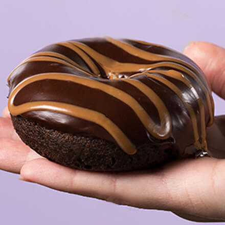 chocolate cake donut