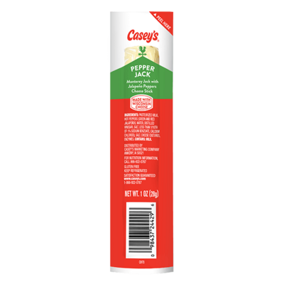 Casey's Pepper Jack Cheese Stick 1oz