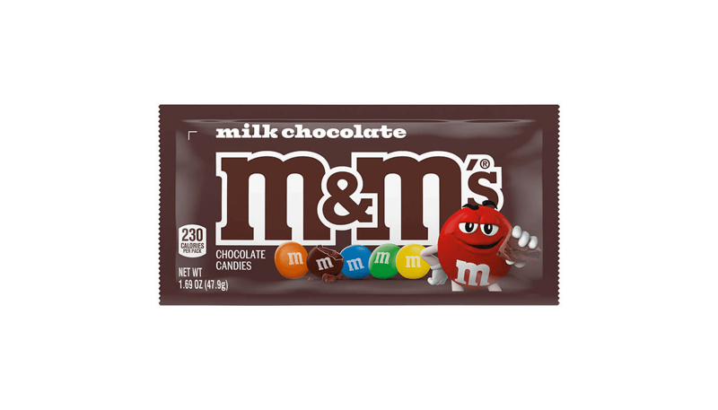 乳液・ミルク mmm M&M'S Milk Chocolate 1.69oz - Order Online for Delivery or Pickup