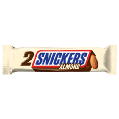 Snickers Almond Singles Size Chocolate Candy Bar