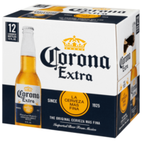 Corona Extra Lager 12oz Bottle 12-Pack