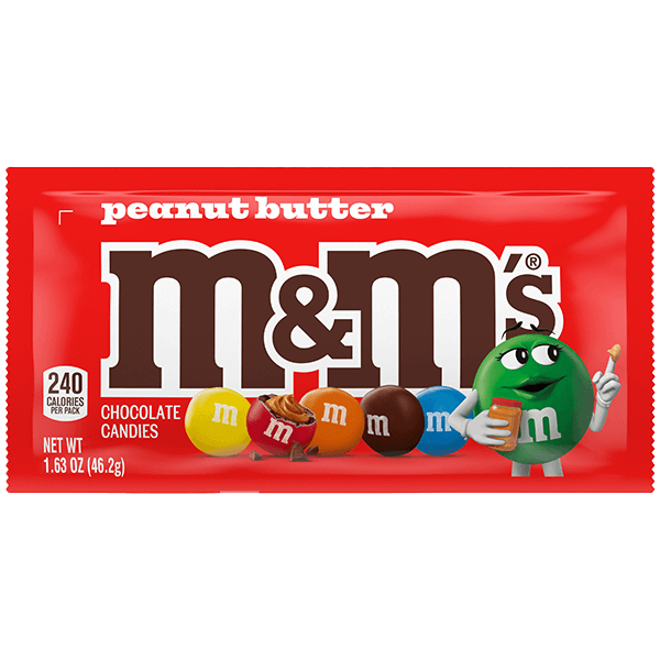 m&m様 M&M'S Peanut Butter Milk Chocolate 1.63oz - Order Online for