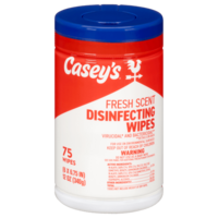 Casey's Fresh Scent Disinfecting Wipes 75ct