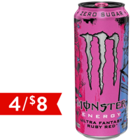 Monster Ultra Fantasy Ruby Red 16oz