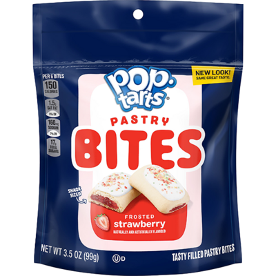 Pop-Tarts Frosted Strawberry Pastry Bites 3.5oz